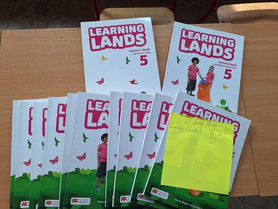 Learning Lands 3 , 4, 5 świetne zestawy do szkół językowych