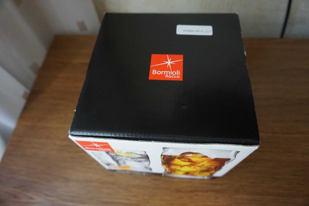 Стаканы, набор стаканов, 4 шт., Bormioli Rocco Sorgente, новый