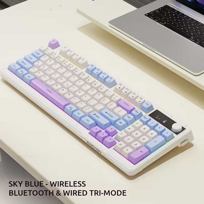 Клавіатура бездротова EWEADN V98 (RGB) 98 клавіш