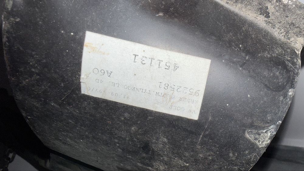 Reperaturki tylnich błotników vw vento