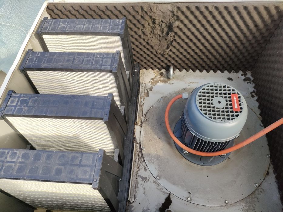 Odciąg pyłu, plazmy, spawalniczy,  filtr