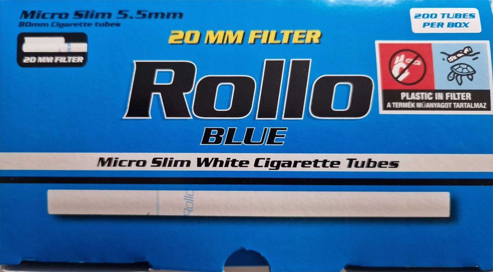 Gilzy Rollo Micro Slim Blue 5,5mm 200 szt