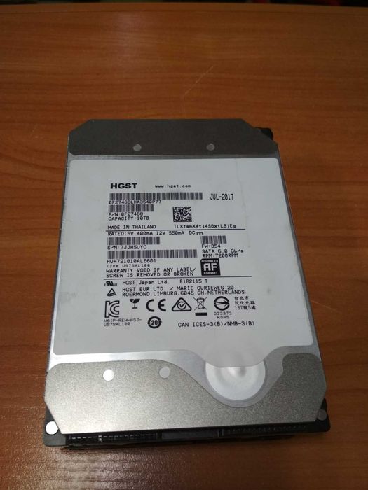 Жорсткий диск HGST 10Tb