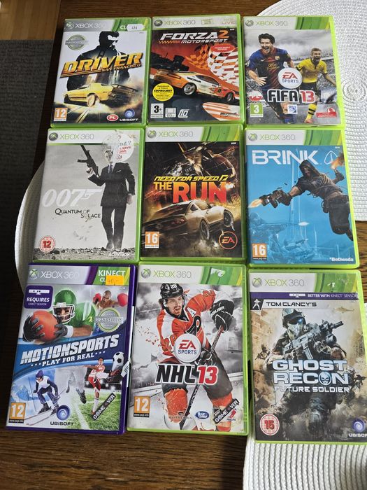 Xbox 360 250G kinect  36 gier