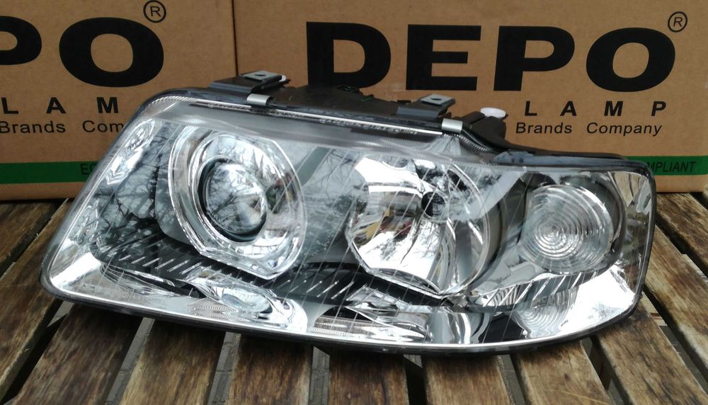 AUDI A3 8L lift 00-03 lampa przednia lewa +prawa komplet DEPO