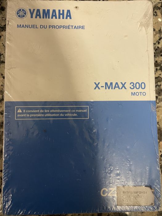 Manual livro yamaha Xmax 300