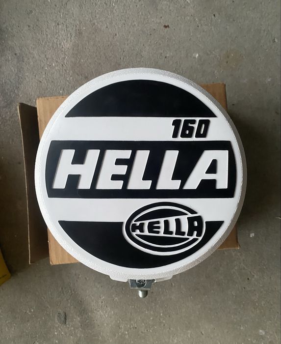Farol Longo Alcance Hella Halogen 160 Novo Caixa Original