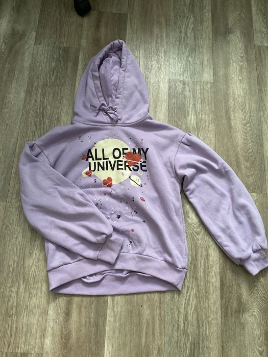 Фиолетовое худи