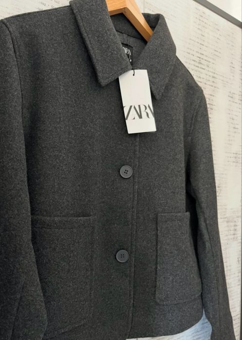 Kurtka wiosenna Zara szara rozmiar XS