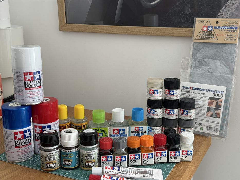 Material de Modelismo - Tinta / Spray / Fixers etc