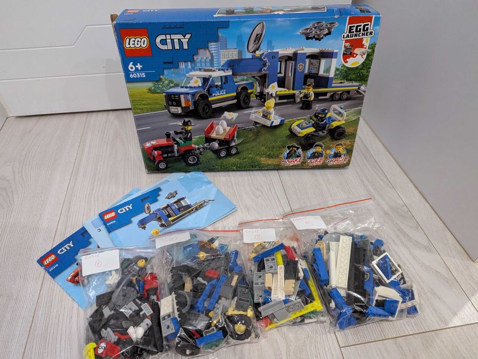 LEGO City 60315 Mobilne centrum dowodzenia policji
