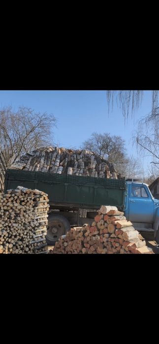 Дрова колоті рубані до грубки, котла