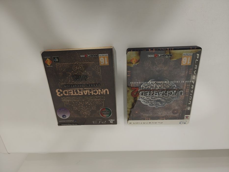 Jogos Uncharted II e III PS3