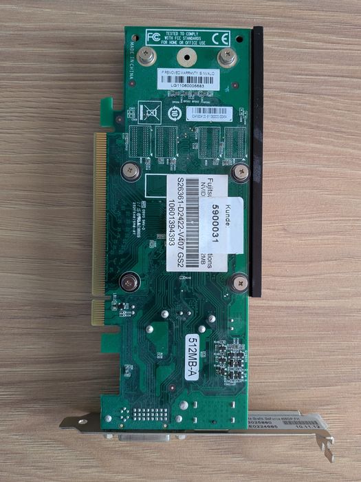 Karta graficzna Nvidia GeForce 405 DP