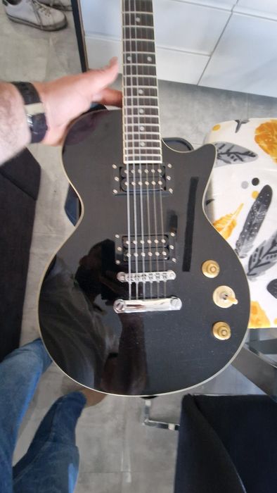 Gitara elektryczna Donner DLP-124B Black Les Paul