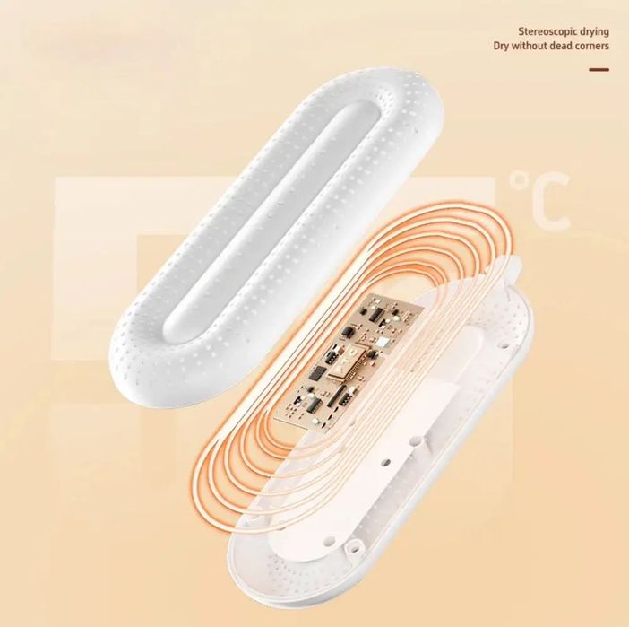 Електрична сушарка для взуття з дезінфекцією портативна