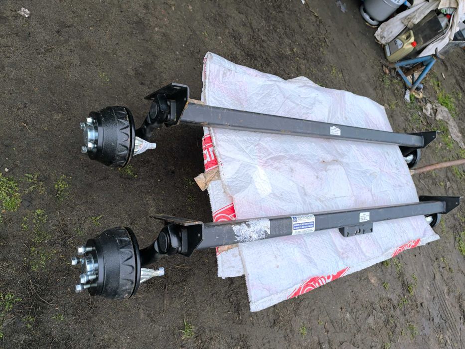 Oś Osie Knott Hamowane 750kg 2x Nowe