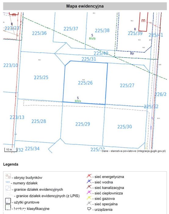 Działka 1072m2 idealna pod budowę domu
