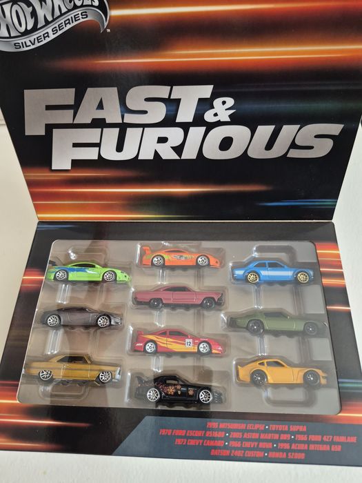 Pack Fast & Furious 10x Supra Hot Wheels