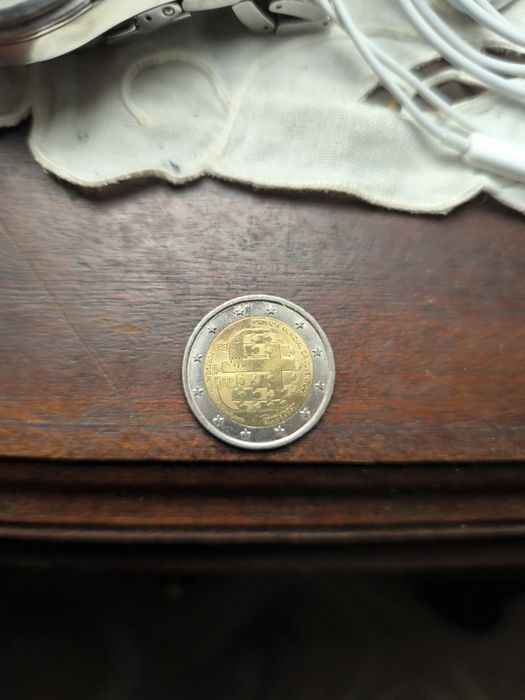 Moeda 2 euros  .