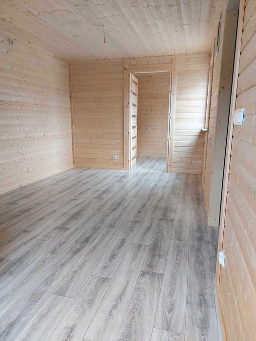domek modułowy szkieletowy drewniany 41,6m2  wielosezonowy