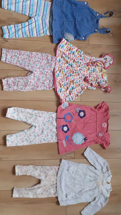Ubrania dziewczynka 6- 9 miesięcy