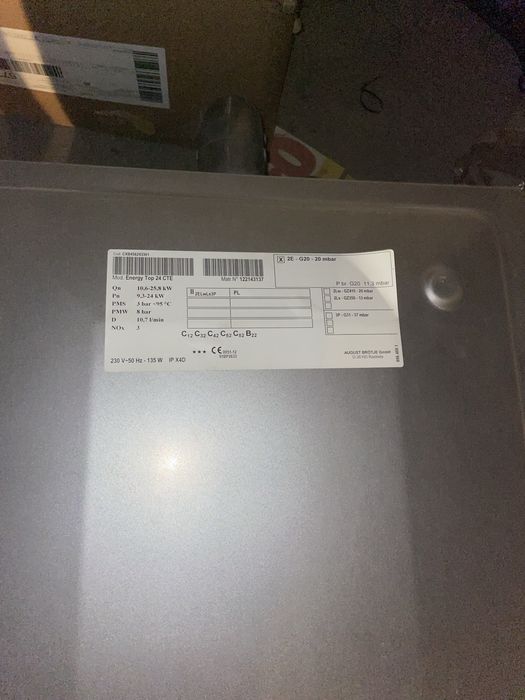 Kocioł Cimm dwufunkcyjny