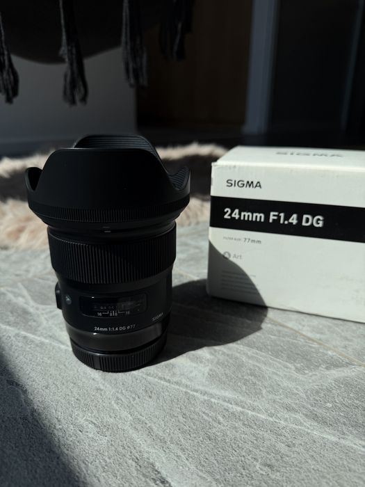 Sigma 24 1.4 art canon ef