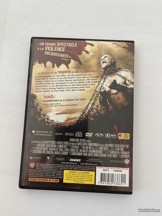 DVD 300 Zack Snyder