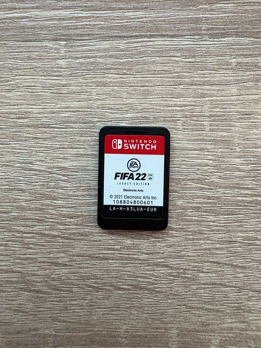 Гра Fifa 22 на nintendo , картридж з грою на нінтендо, ліцензія
