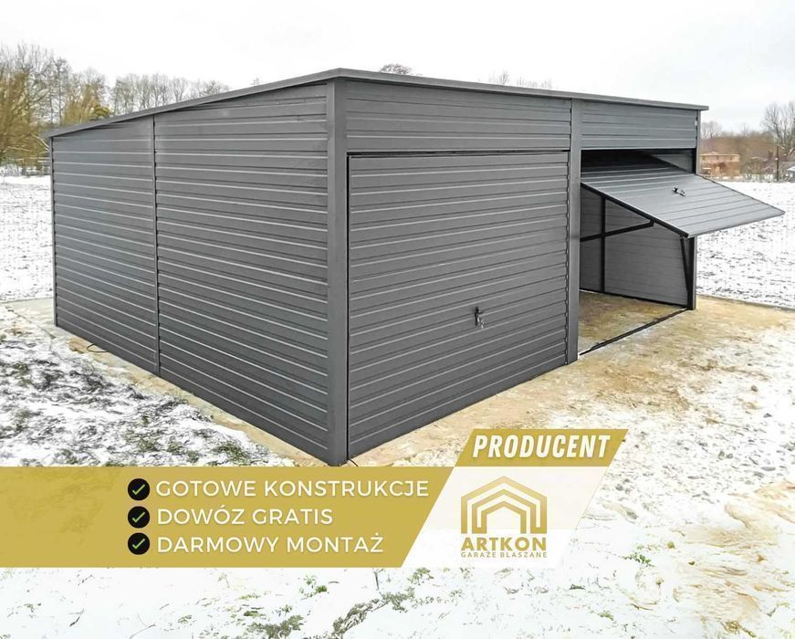 Garaż blaszany | Garaz blaszany | Blaszak | Garaże blaszane Na wymiar
