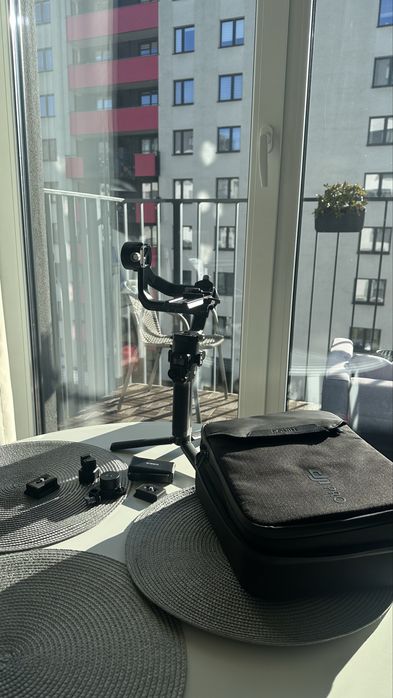 Gimbal DJI RSC 2 Pro Combo + RavenEye | plecak, follow focus