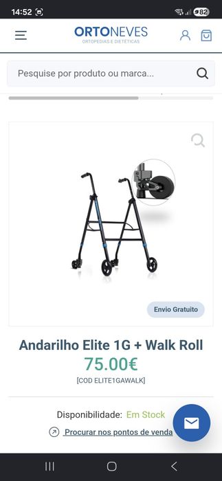 Andarilho NOVO excelente