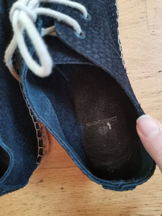 Wygodne espadryle czarne 40