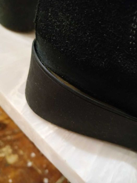 Ботинки замша натуральная демисезон