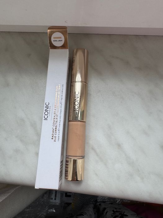 Двосторонній консилер iconic london radiant concealer&brightening