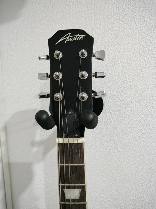 Guitarra Austin Super 6 Pro Black AS6