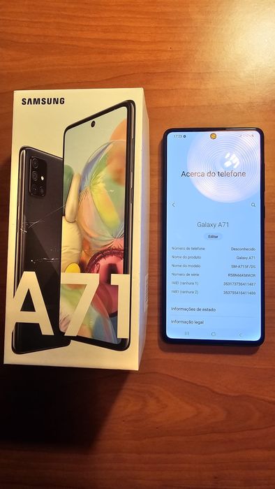Samsung a71 novo!