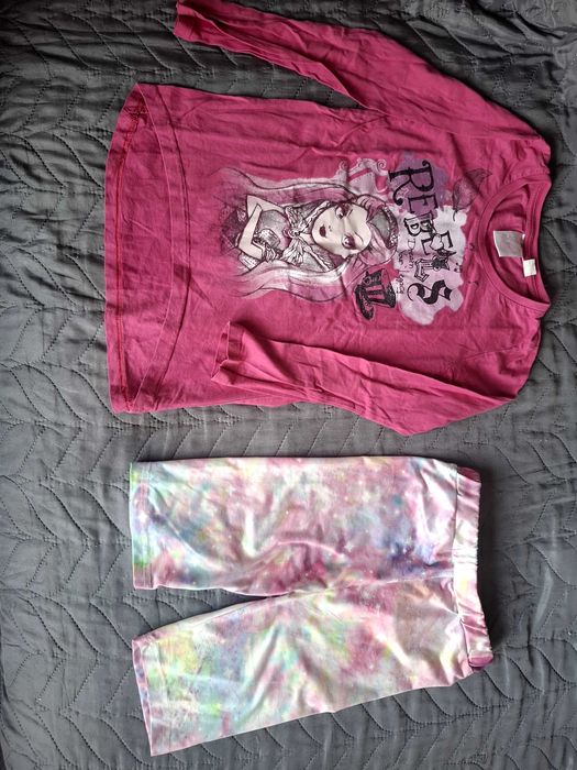 Ubranka, ubrania 128cm dla dziewczynki