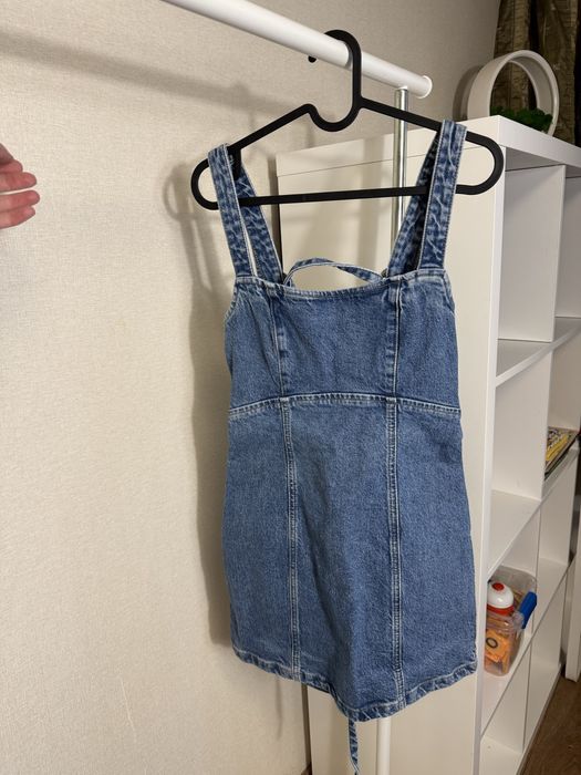 Джинсовий сарафан zara