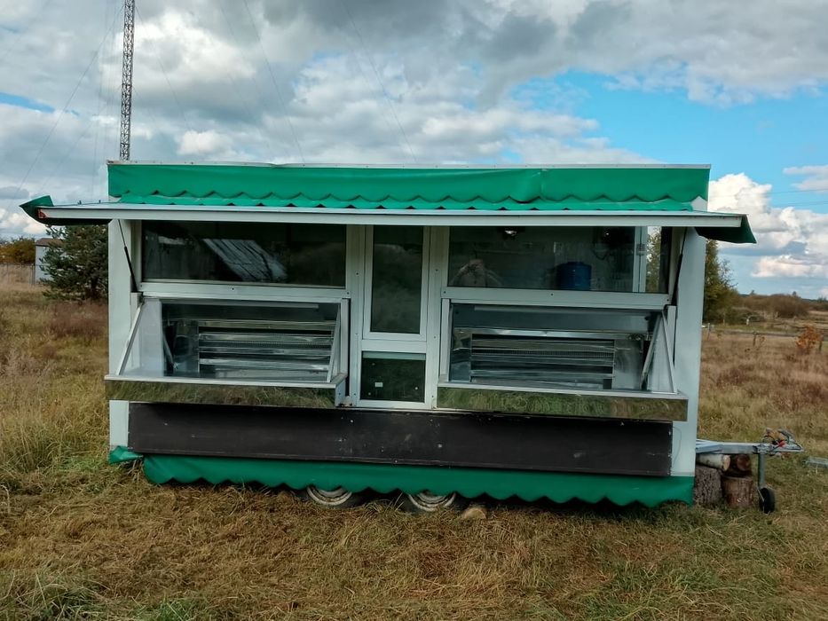 Причеп торговий двох осний 4×2.3м