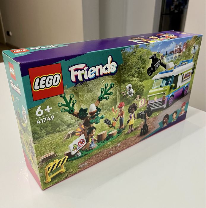 Nowe Lego Friends 41749 Samochód dziennikarza