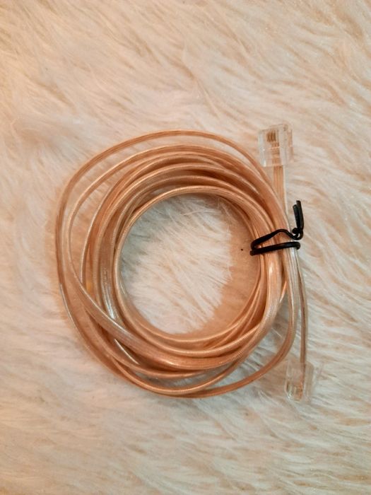 Кабель патч корд RJ11 телефонный с коннекторами