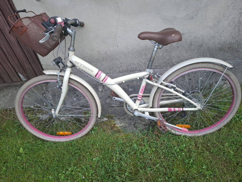 Rower dla dziewczynki na ok 10 12  l dechatlon