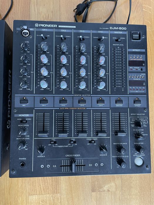 名機　メンテナンス済み　Pioneer DJM-500 Yahoo!オークション -「pioneer djm-500」の落札相場・落札価格
