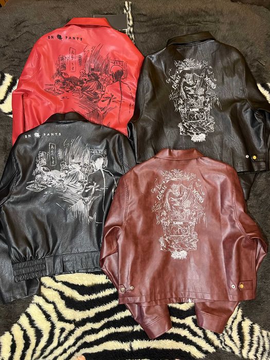 Косуха ЕРД Куртка Кожаная ERD Кожанка Jacket Enfants Riches Deprimes  | На Руках!