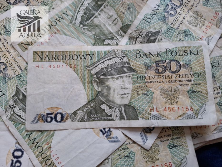 50 zł Banknoty okresu PRL