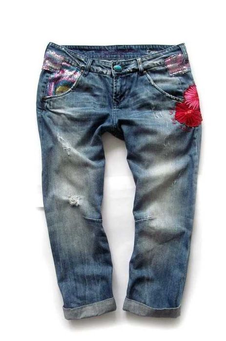 Jeansy Desigual baggy