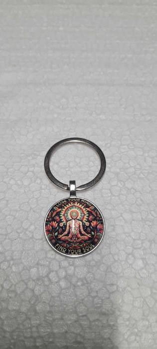Brelok Oświecenie Dusza Find Your Soul 2,5 cm NOWY