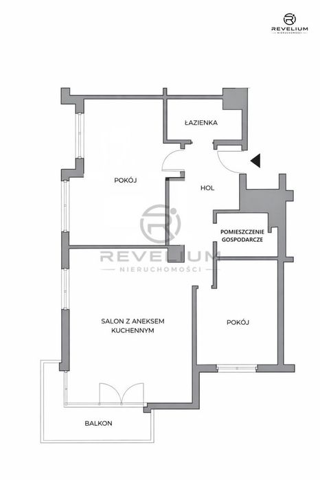 Duży balkon | Przestrzeń | Kom. lok. | Msc. w hali